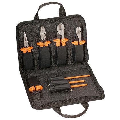 Klein Tools N33529 | Premium 1000V Insulated Tool Kit, 8-Piece