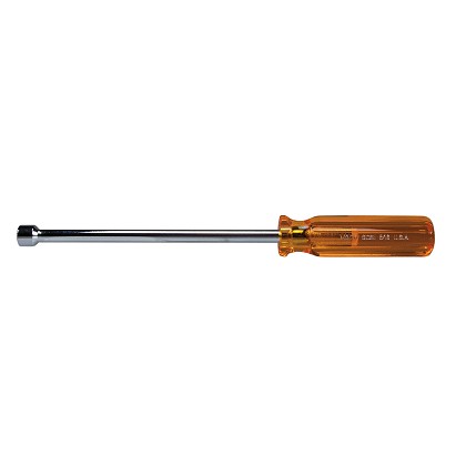 Klein Tools NS818M | 1/4-Inch Magnetic Nut Driver, Super Long, 18-Inch