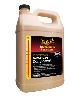 Meguiars Inc M-10501 | M105 Mirror Glaze Ultra-Cut Compound, 1 Gallon