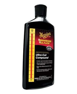 Meguiars Inc M-10508 | M105 Mirror Glaze Ultra-Cut Compound, 8 oz.