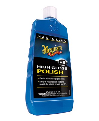 Meguiars Inc M-4516 | Marine/RV High Gloss Polish, 16 oz.
