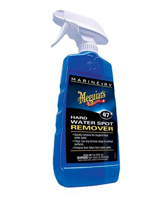 Meguiars Inc M-4716 | Marine/RV Hard Water Spot Remover, 16 oz.