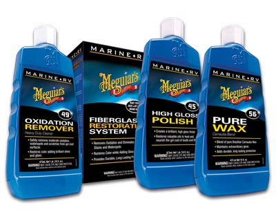 Meguiars Inc M-4965 | Fiberglass Oxidation Removel Kit