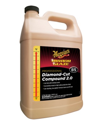 Meguiars Inc M-8501 | M85 Mirror Glaze Diamond Compound Cut 2.0, 1 Gallon
