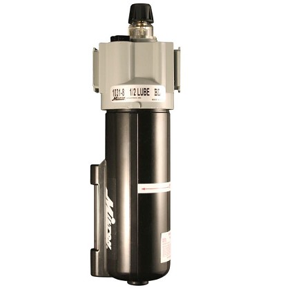 Milton 1031-8 | Precision Lubricator 1/2 Inch NPT with Sight Glass 9 Oz, Metal Bowl