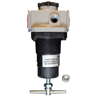 Milton 1115 | Heavy Duty Air Pressure Regulator - 1/2 Inch NPT 100 SCFM Max