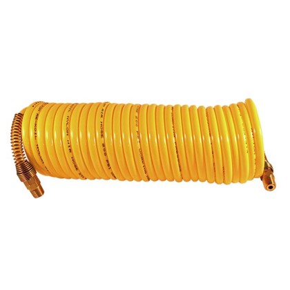 Milton 1675 | Nylon Re-Koil Air Hose - 3/8 in x 50 ft - 3/8 in NPT