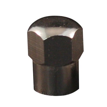 Milton 435 | Valve Cap - Brass, Chrome Plated