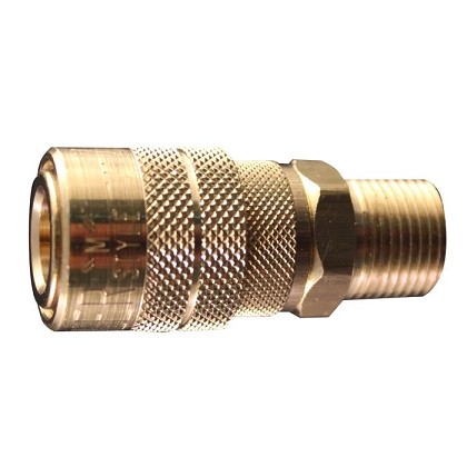 Milton 719 | M-Style Male Coupler, 3/8