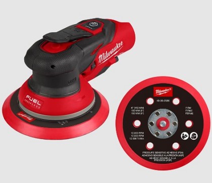 Milwaukee Elec Tool 2585-20 | M12 Fuel Random Orbital Sander 3/16