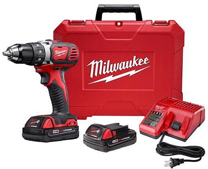 Milwaukee Tools 2606-22CT | Cordless Drill Kit With Charger Battery & Case