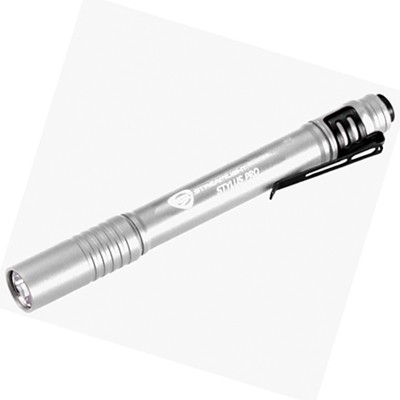 Streamlight Inc 66121 | Stylus Pro Silver Blister Packaged-White Led