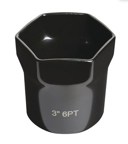 Sunex International 10604 | Wheel Bearing Locknut Socket 3 Inch, 6 Points