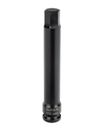 Sunex International 26488L | 1/2 Inch Drive 11/16 Inch Hex Impact Socket, 6 Inch