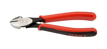 Sunex International 360601V | 7 Inch High Leverage Diagonal Cutting Pliers