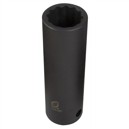 Sunex 267014 | 1/2-Inch Drive 1-3/16-Inch 12-Point Deep Impact Socket