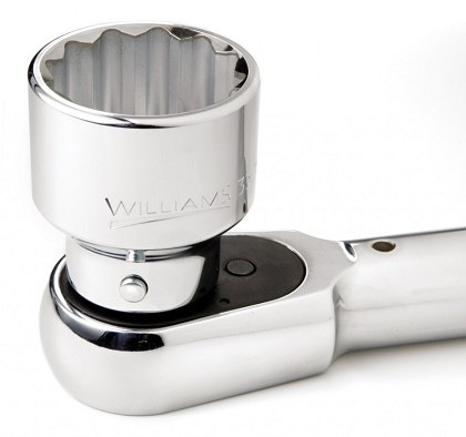 Williams 33268 | 2-1/8 Inch x 3/4 Inch Drive 12 Point Shallow Supertorque Socket